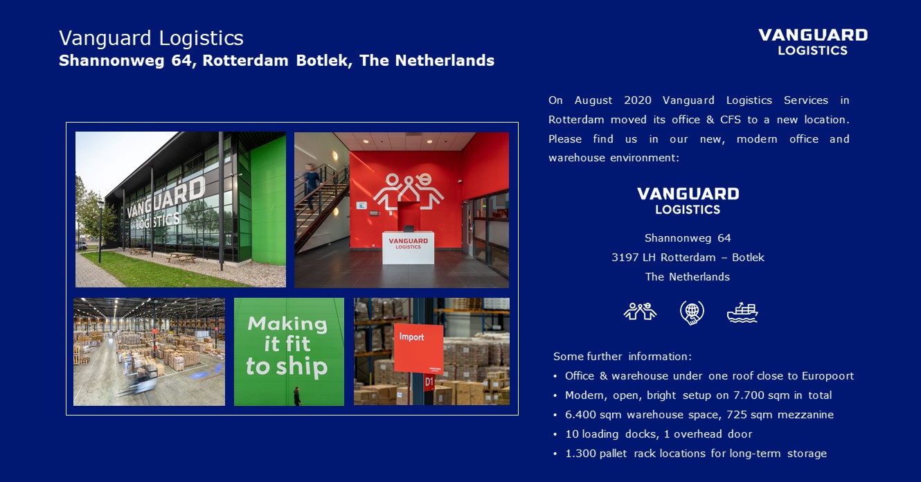 rotterdam warehouse moved